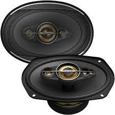 2 Pair Pioneer TS-A6991F 1400W 6x9" 5-way 4-ohm Coaxial Car Speakers with Dual Super Tweeters