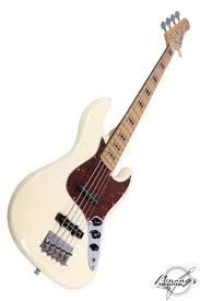 Tagima TJB 5-OWH-LF/TT Electric Bass Guitar - Olympic White