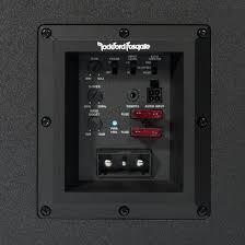 Rockford Fosgate P300-12 12" subwoofer enclosure 300W Amp + 4G Red Amp kit