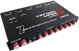 Cerwin-Vega EQ-770 7-Band Graphic EQ with Parametric E Auxiliary Input