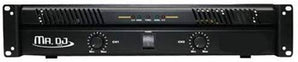 MR DJ AMP-8800 2500W MAX, 2-channel 1200 watts RMS bridgeable dynamic series PA DJ power amplifier