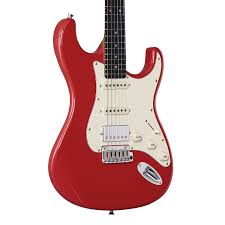 Tagima T 640 SUPER-FR-DF/AWH Electric Guitar - Fiesta Red