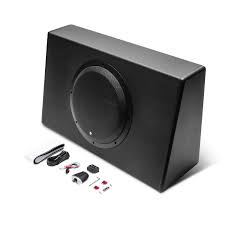 Rockford Fosgate P300-12 12" subwoofer enclosure 300W Amp + 4G Red Amp kit