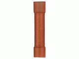  red vinyl butt connector for electrical wiring connections, 8 gauge size, versatile and durable
