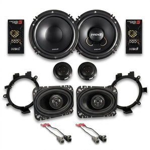 Cerwin-Vega XED46 XED650C GMSB345 Speaker Kit Fit 1995–2006 Chev Silverado GM Trucks