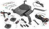 Alpine PSS-23WRA powered upgrade 18-up Wrangler Unlimited JL system with components and wiring.