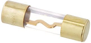 Absolute AGU300-5 300 Amp Gold-Plated AGU Glass Fuse (5 Pack)