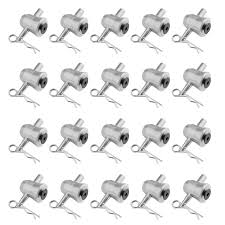 20x Half Conical Coupler for Truss DJ Stage Lighting w/ Body Safety Clips Pins