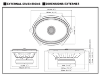 Thumbnail for Alpine S2-S68 - Next-Generation S-Series 6x8 Coaxial Speaker Set