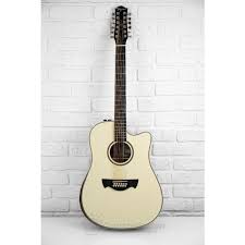 Tagima  SIERRENA XII EQ WH Acoustic Guitar - White