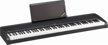 Korg B2N Digital Piano With Light Touch Keyboard 88 Keys with Built in Speakers + USB Cable + Dust Cover + Stand & Bench Pack