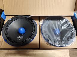 Soundstream SPM.654BN 6.5" Pro Audio Midrange Die-cast Neodymium Bullet Speaker 500W - Pair