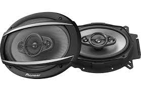 Pioneer TS-A6960F 450W 6"x9" Speakers + TS-A1370F 5 1/4" 3-Way Coaxial Speaker System 300w