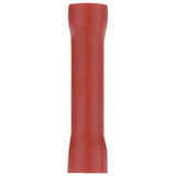 red nylon butt connectors for 18/22 gauge wire installation