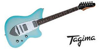 Thumbnail for Tagima COSMOS OASIS-TCBLB-DF/PW Electric Guitar - Celestial Blue