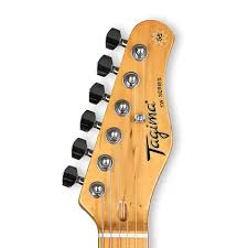 Tagima TW 55-SB-LF/WH Solid Poplar Tele Style Electric Guitar - Sunburst