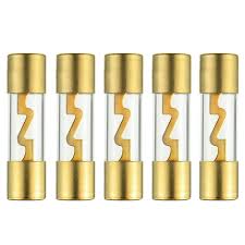 MK 10 AGU Fuse 40AMP 40 AMP AGU Fuse FUSES Gold Plated Inline Glass