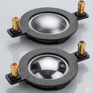 2-Pack Replacement Titanium Diaphragm for Mackie SRM450 / 1701 Compression Driver Tweeter Horn