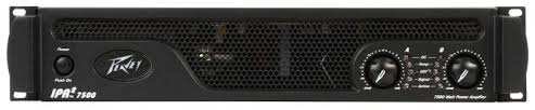 Peavey IPR2 7500 2-channel 7500W Lightweight Power Amplifier + 2 PV25 Speaker Cable