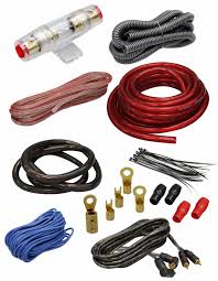 Thumbnail for Absolute 4 Gauge Amp Kit Amplifier Install Wiring Complete Wire