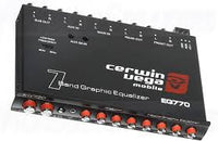 Thumbnail for Cerwin-Vega EQ-770 7-Band Graphic EQ with Parametric E Auxiliary Input