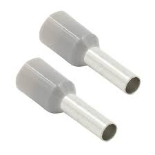 Install Bay FVGY14 Gray 14 GA Ferrules - Package of 100