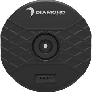 Diamond Audio DPSTX12 DMD Series 11" Shallow Spare Tire Passive Dual Voice Coil Subwoofer (4Ω)