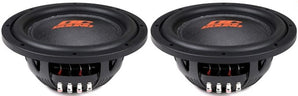 2 DC Sound DSW2500 12" Shallow-Mount Subwoofer