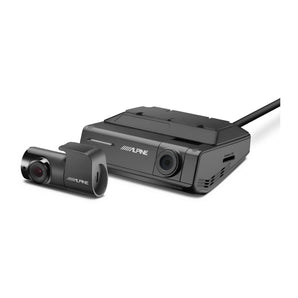 Alpine DVR-C320R+UTE-63BT+TW500+BT1700 Bluetooth Car Stereo with Dash Camera + Accessory Bundle