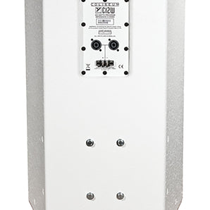 Yorkville Sound C12W, Coliseum 400 Watt 12-Inch Install Speaker 80x50 Rotatable Horn - White