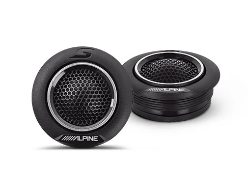 2 Alpine S2-S65C 240W 6.5" Component Type-S 2 way speaker set with 1" Silk Tweeters
