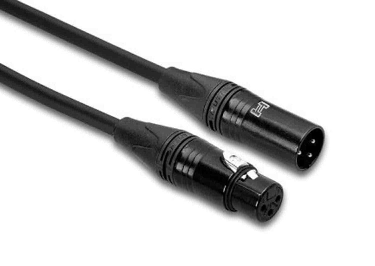 Hosa CMK-015AU, Neutrik XLR3F to XLR3M Edge Microphone Cable - 15 Feet