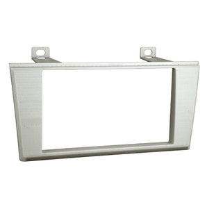 Metra 95-5000S Double DIN Installation Silver Dash Kit - Compatible Fits for Ford/Lincoln - Thunderbird 2002-2005 / LS 2000-2006