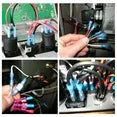 Female & Male Fully Insulated Wire Terminals Connector Nylon Spade Crimp in use with various connections