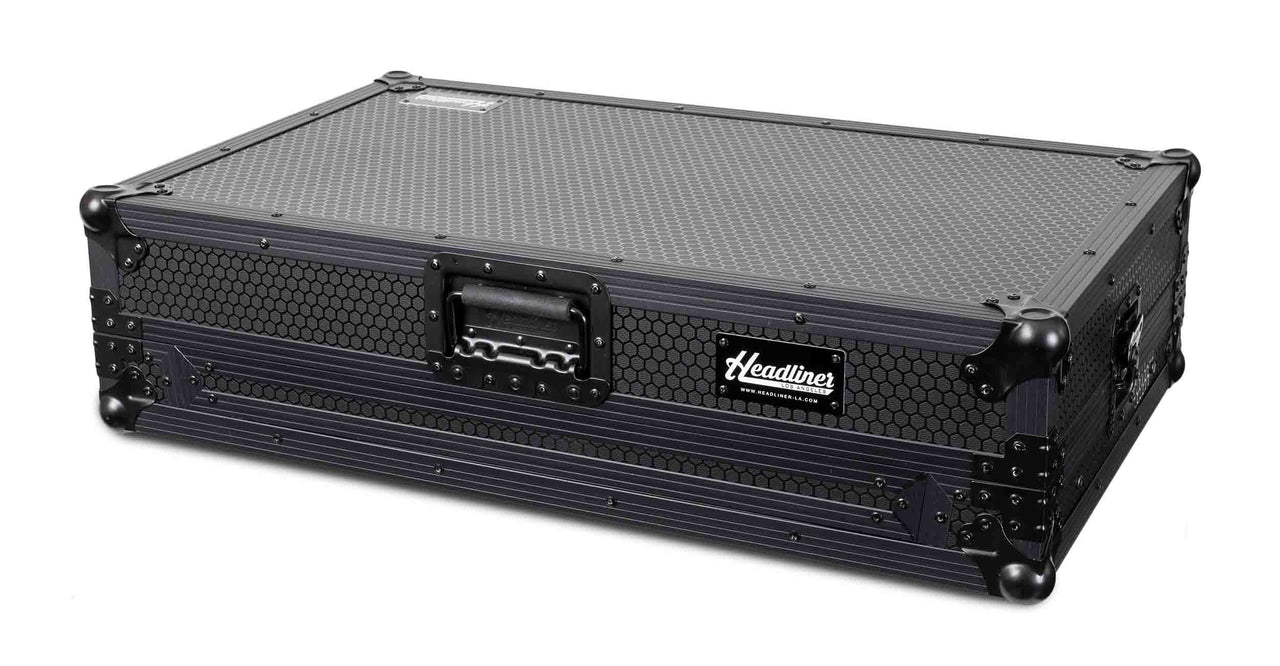 Headliner HL10018, Pitch Black Flight Case for DDJ-REV5 with Laptop Platform