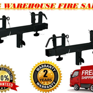 Two (2) Triangle or Square Truss Adapter Bracket Tripod Crank Light Stand Bar