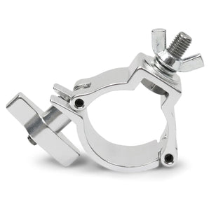 Galaxy Stage GS-C113PS Mini Light Duty Clamp Silver Lightweight Truss Mount Clamp for Lighting Fixtures