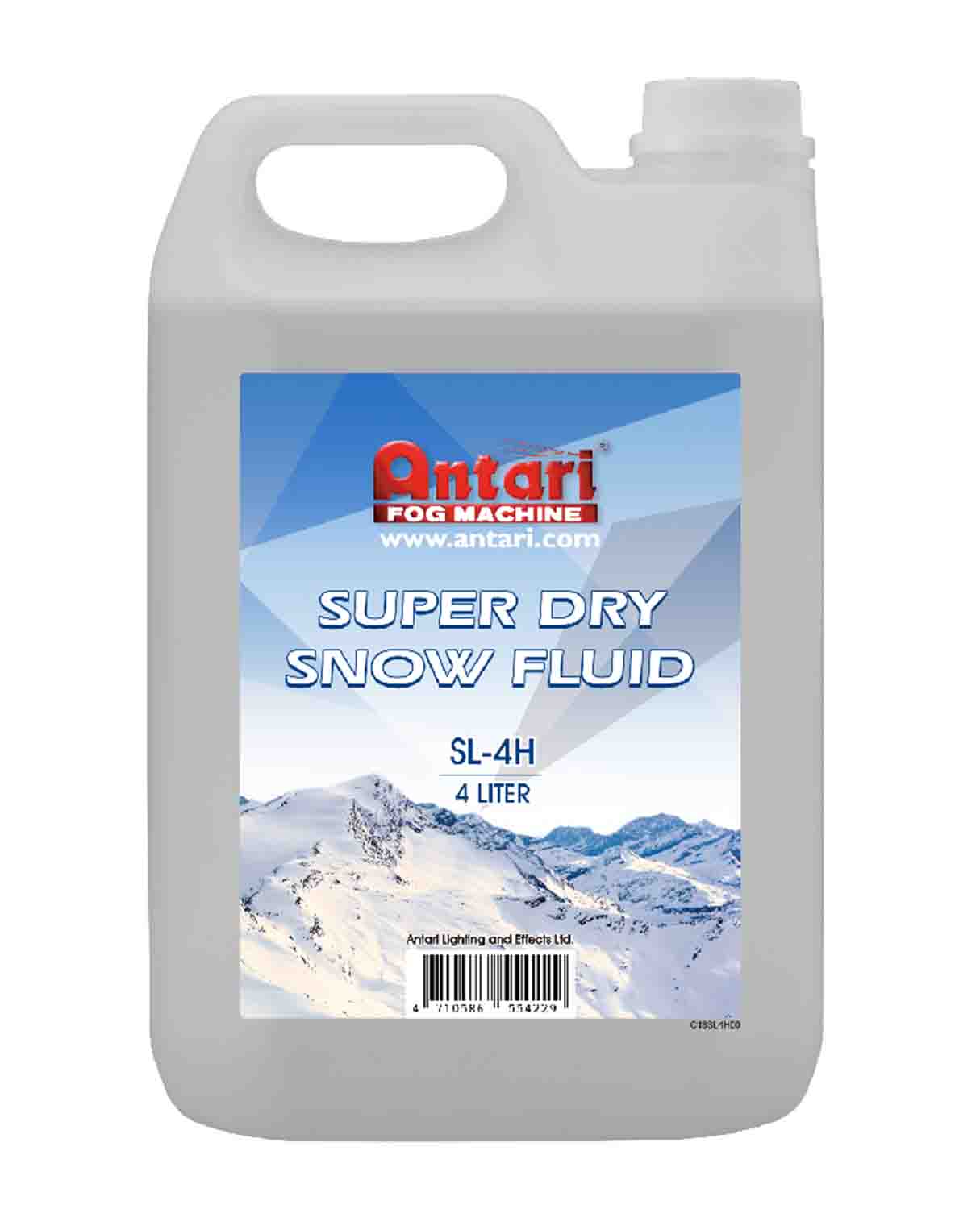 Antari SL-4H Super Dry High Volume Snow Fluid - 4L Bottle