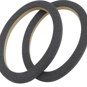 XP Audio XSP12G-2 12" Universal Subwoofer Ring Spacer Extender 3/4" Gray Carpet