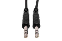 Thumbnail for Hosa CSS-103 Balanced Interconnect Cable, 1/4 in TRS to Same - 3FT