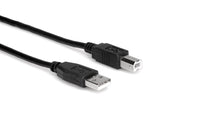 Thumbnail for Hosa USB-203AB High Speed USB Cable Type A to Type B - 3 Feet