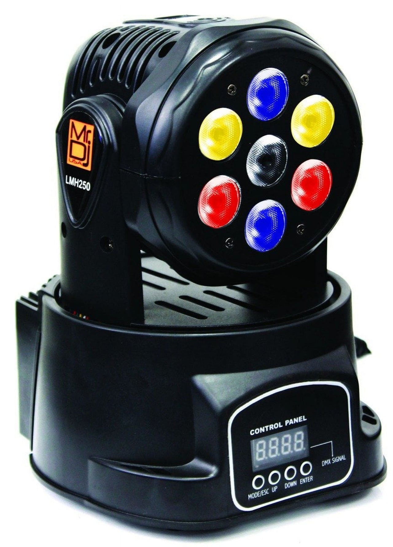 MR DJ LMH250 100W RGBW 7-LED Moving Head DJ Light