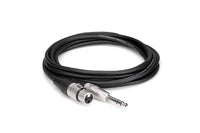 Thumbnail for Hosa HXS-003 Pro Balanced Interconnect Cable REAN XLR3F to 1/4 in TRS - 3 Feet