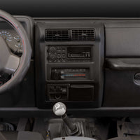 Thumbnail for Metra 95-6549 Double DIN Dash Kit Compatible Fits Jeep Wrangler TJ 1997-2002