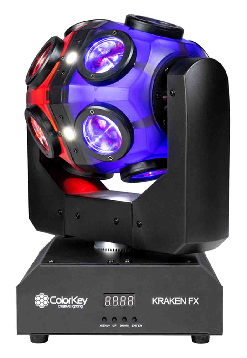 Colorkey CKU-1070 Kraken FX Energizing QUAD Color LED Effect Light with Built in Blinder