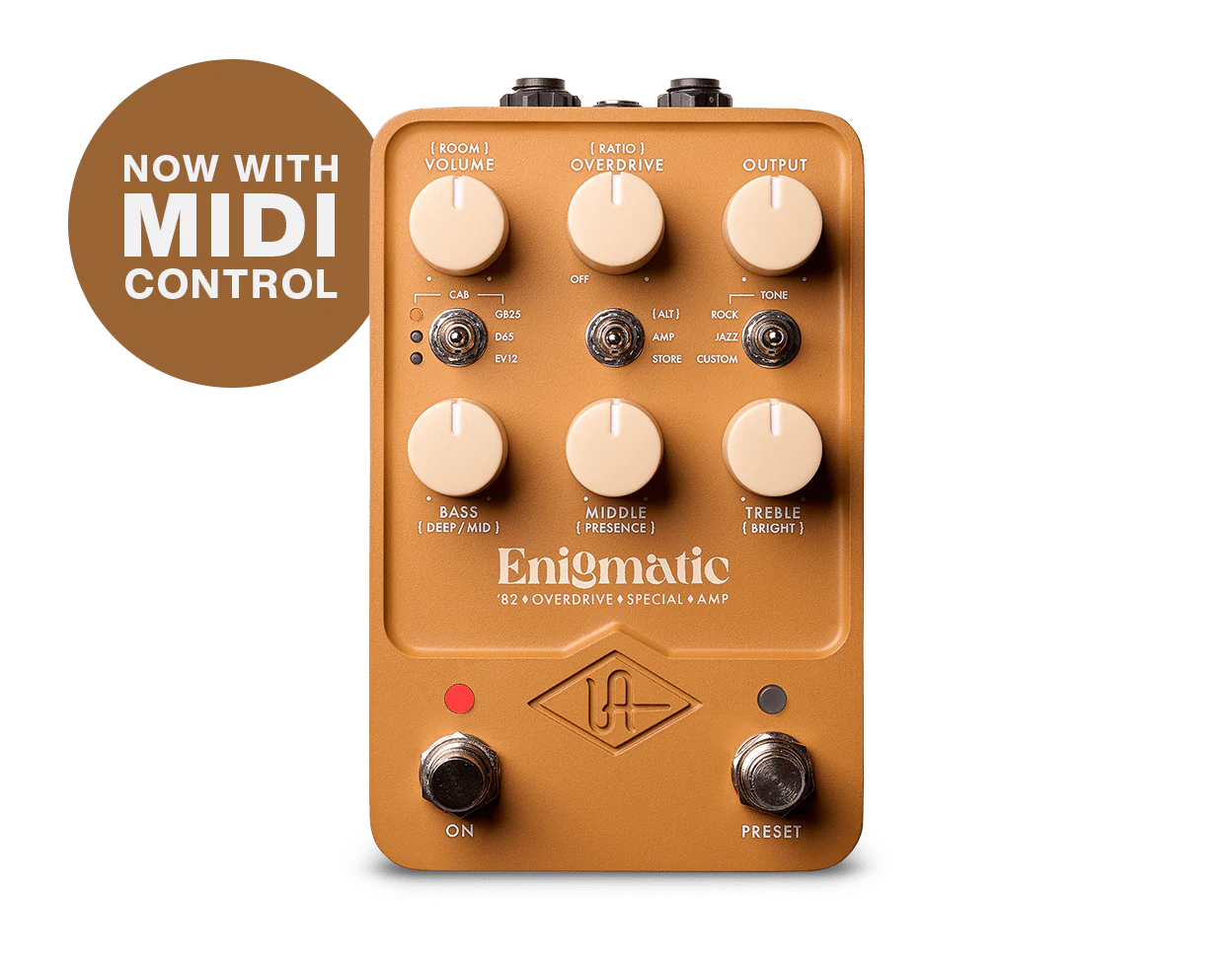 Universal Audio UA-ENIGMATIC-U Enigmatic '82 Overdrive Special Amplifier Pedal