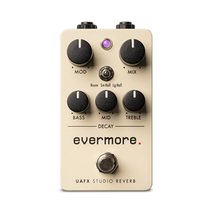 Universal Audio UA-EVERMORE-U Evermore Studio Reverb Guitar Effects Pedal