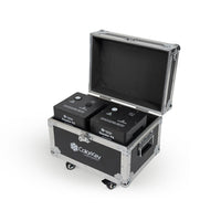 Thumbnail for ColorKey CKU-7712, 600W Cold Spark Machine with FX2 MKII 2-Pack and Road Case - Black