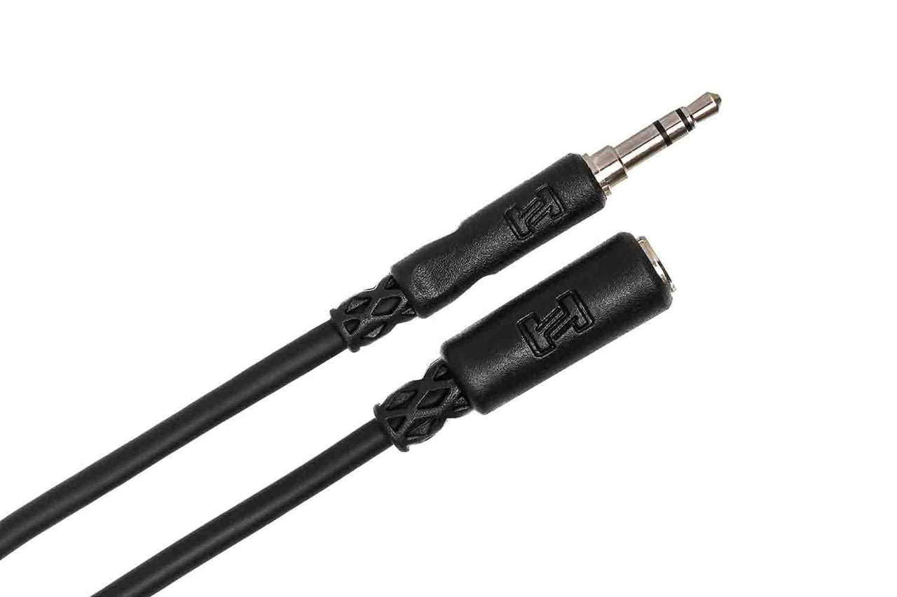 Hosa MHE-110 Headphone Extension Cable, 3.5 mm TRS to 3.5 mm TRS - 10 Feet