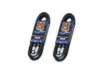 Thumbnail for 2 MR DJ 5 Pin DMX Shielded Lighting Cable 10' ft - Stage DJ XLR Data Light Cable